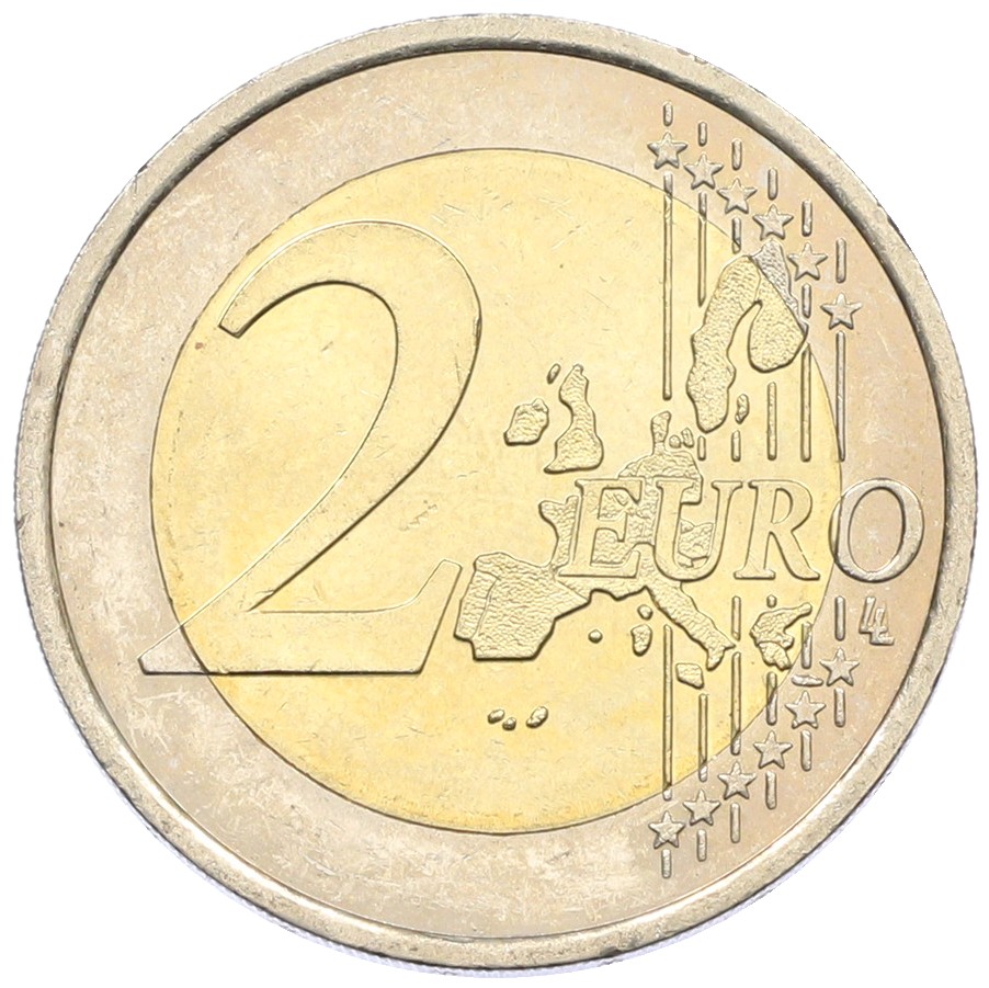 2 евро 2001 года Монако — Фото №2