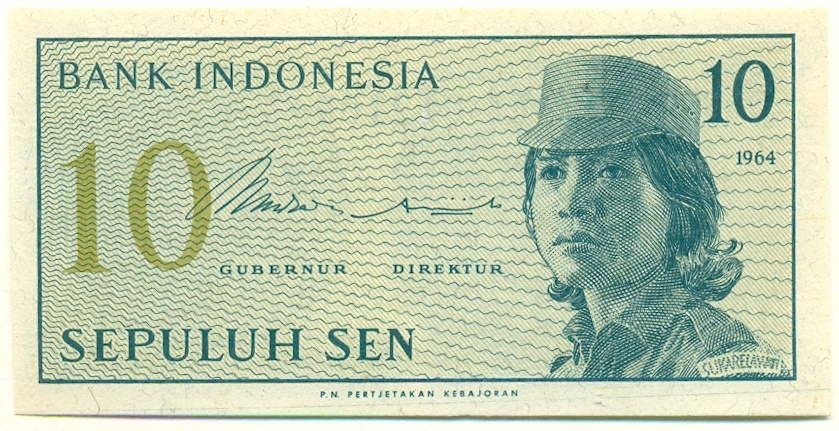 10 сен 1964 года Индонезия — Фото №1