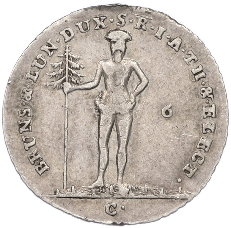 1/6 талера 1791 года Брауншвейг-Люнебург-Каленберг-Ганновер — Фото №1