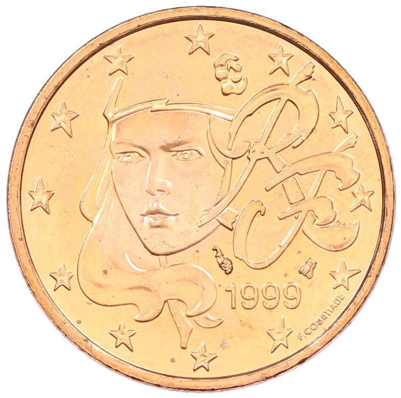 5 евроцентов 1999 года Франция — Фото №1
