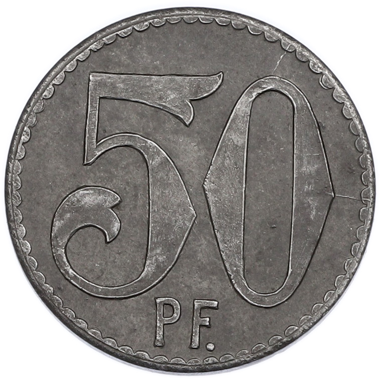 50 пфеннигов 1918 года Германия — город Муррхардт (Нотгельд) — Фото №2