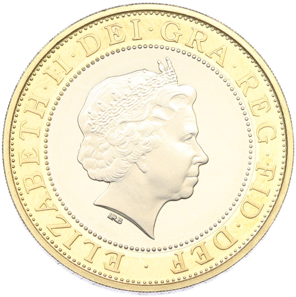 2 фунта 2011 года Великобритания — Фото №2