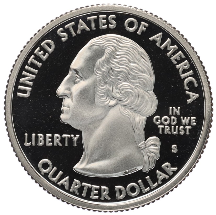 1/4 доллара (25 центов) 2003 года S США «Штаты и территории — Арканзас» — Фото №2