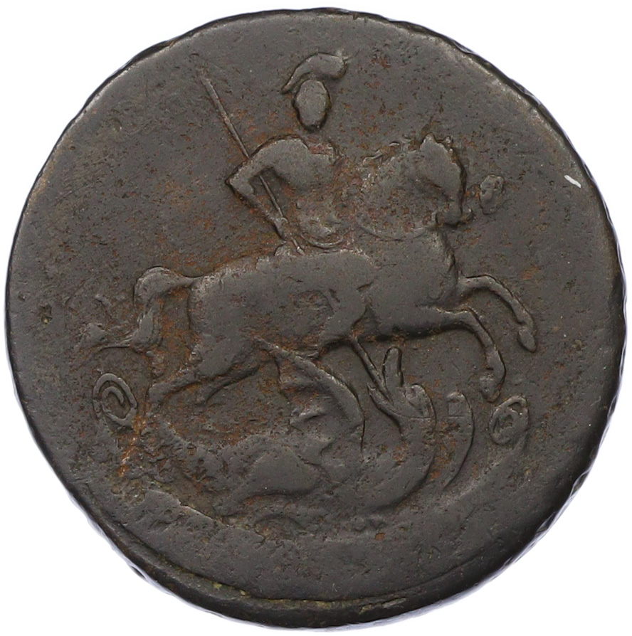 1 копейка 1759 года Российская Империя (Елизавета Петровна) — Фото №2