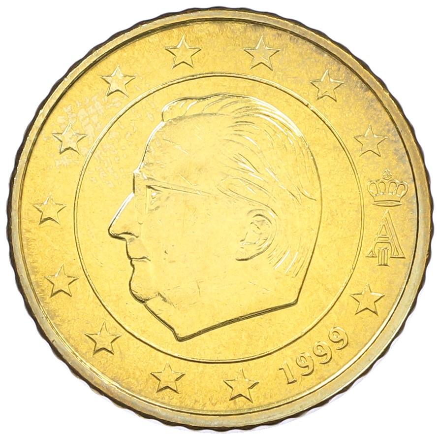 50 евроцентов 1999 года Бельгия — Фото №1