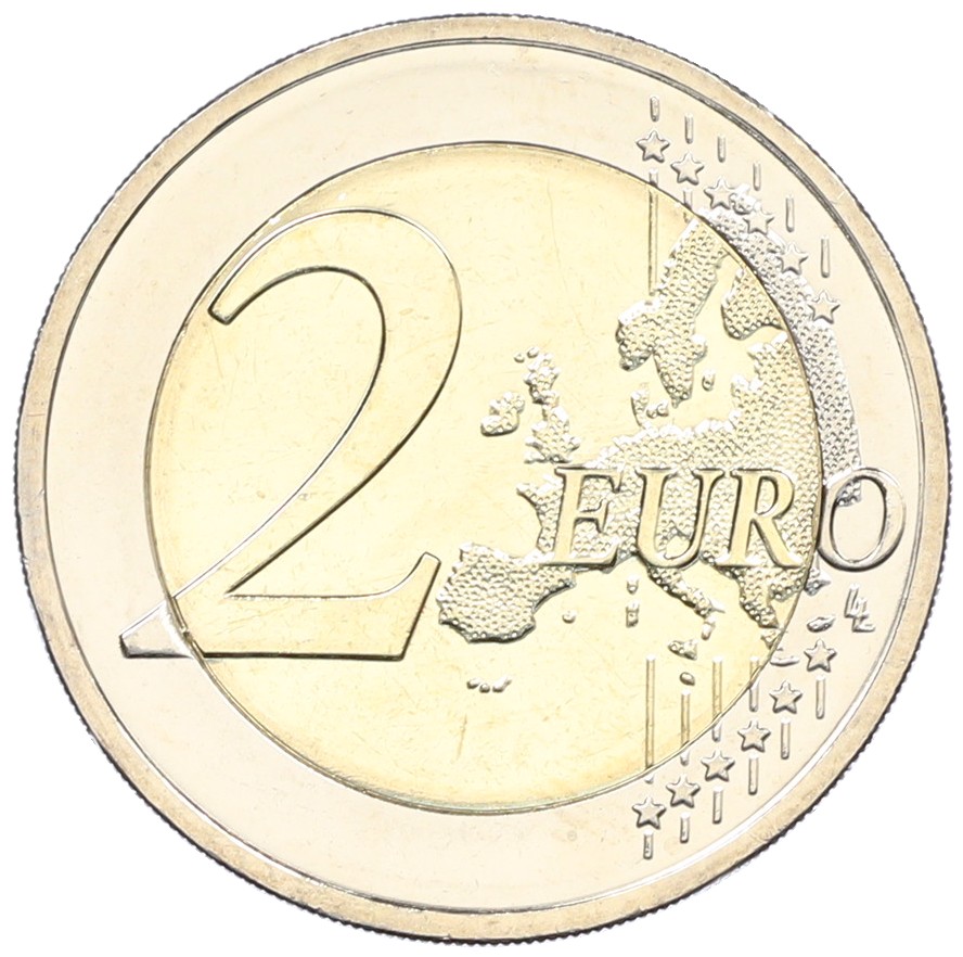 2 евро 2022 года F Германия «35 лет программе Эразмус» — Фото №2