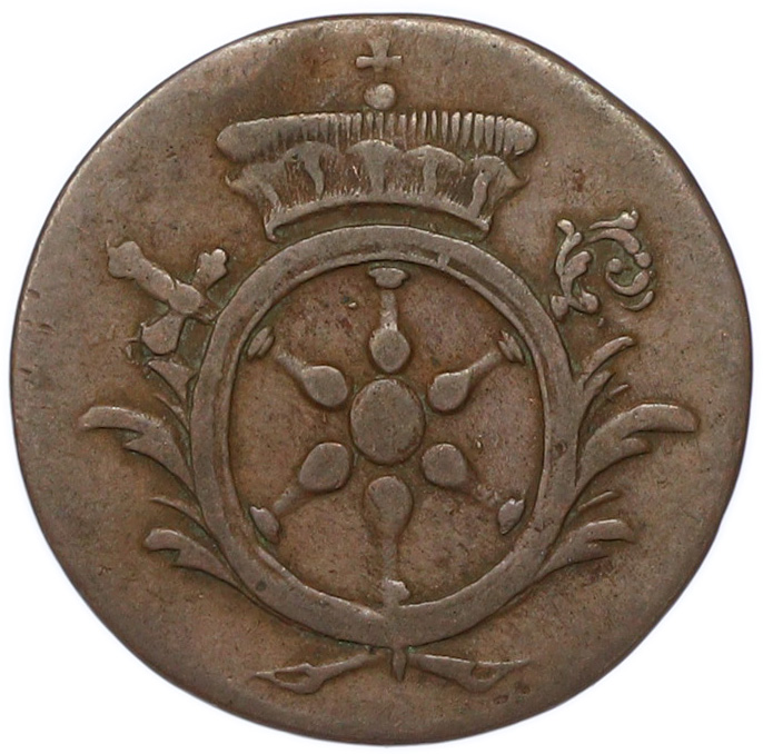 1 пфенниг 1766 года Майнц — Фото №2