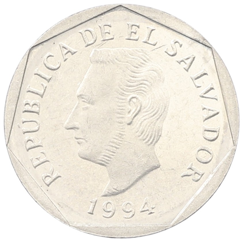 5 сентаво 1994 года Сальвадор — Фото №1