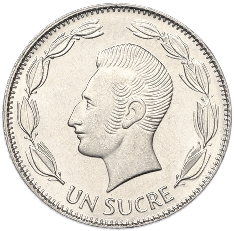 1 сукре 1988 года Эквадор — Фото №1