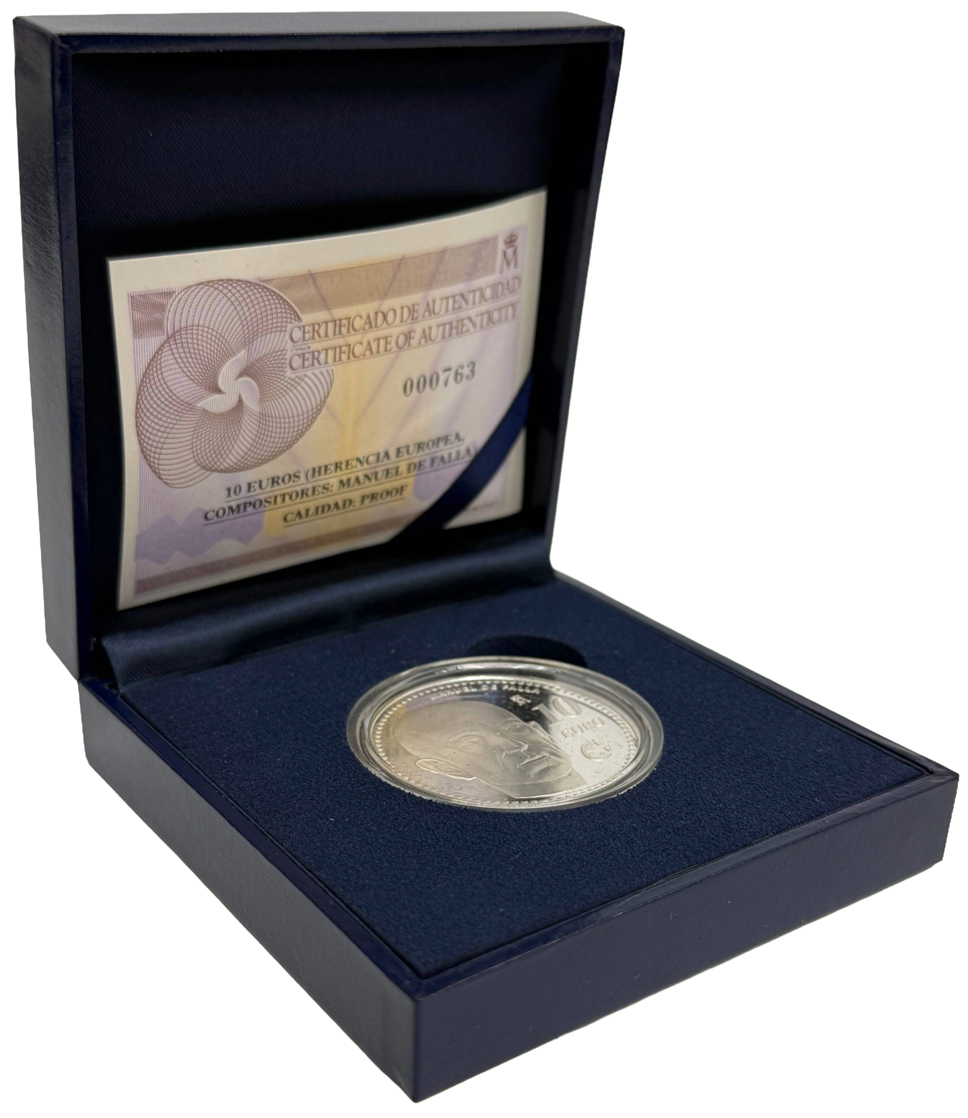 10 евро 2014 года Испания «Мануэль де Фалья» — Фото №3