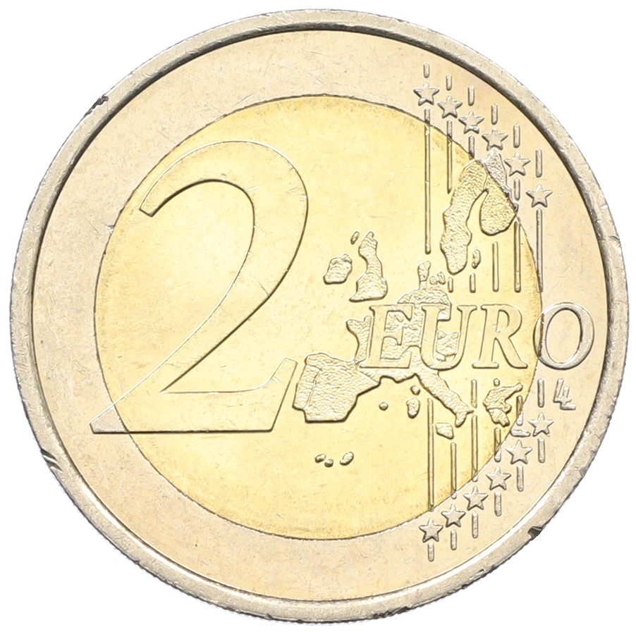 2 евро 2001 года Монако — Фото №2
