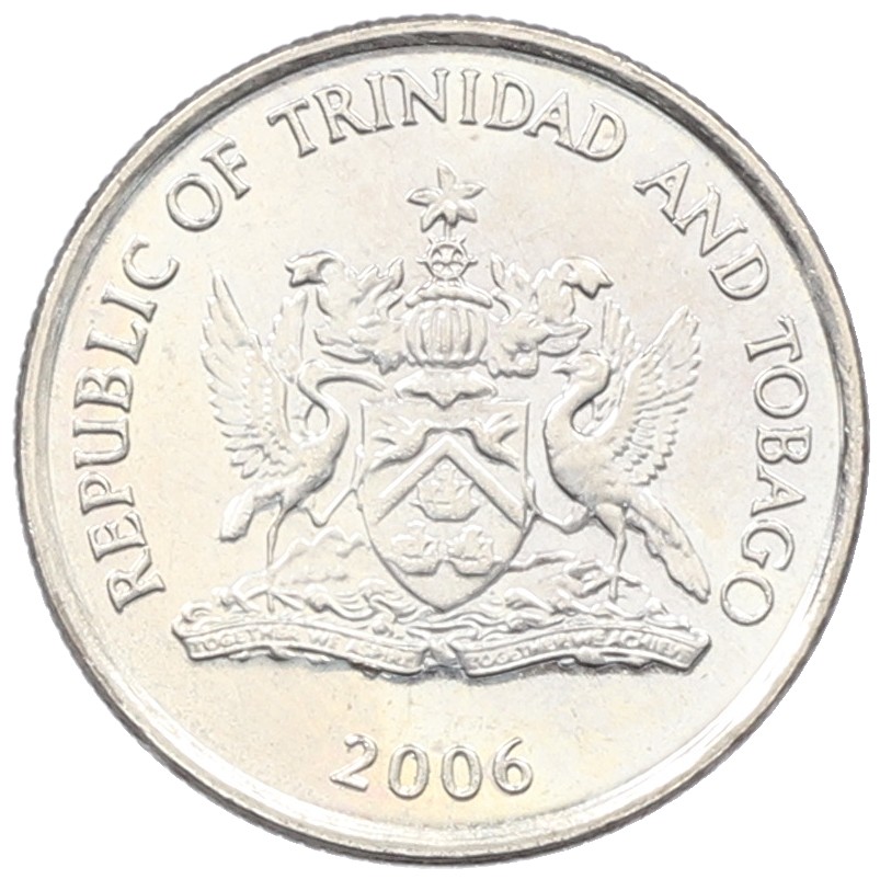 10 центов 2006 года Тринидад и Тобаго — Фото №2