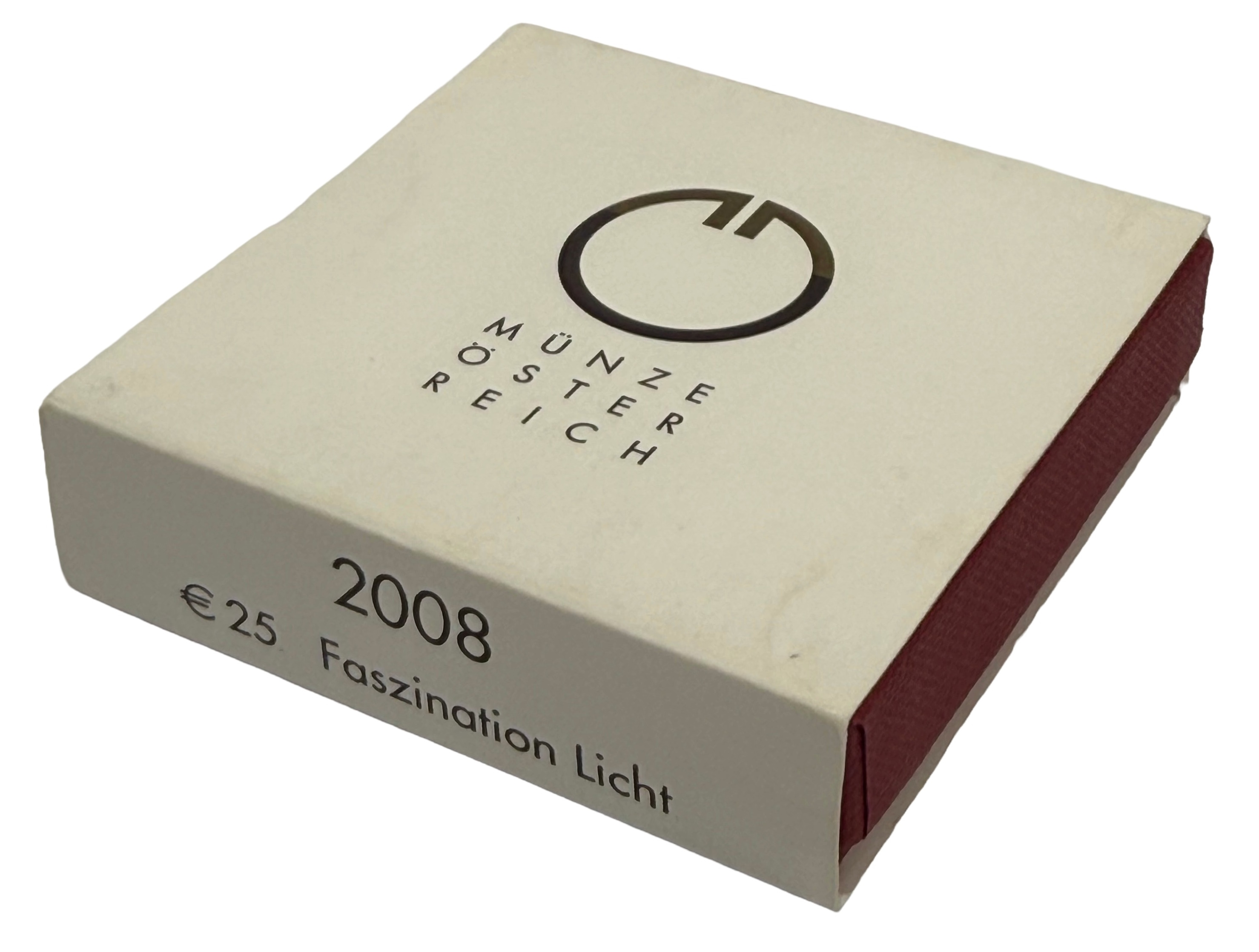 25 евро 2008 года Австрия «Искусственное освещение» — Фото №3