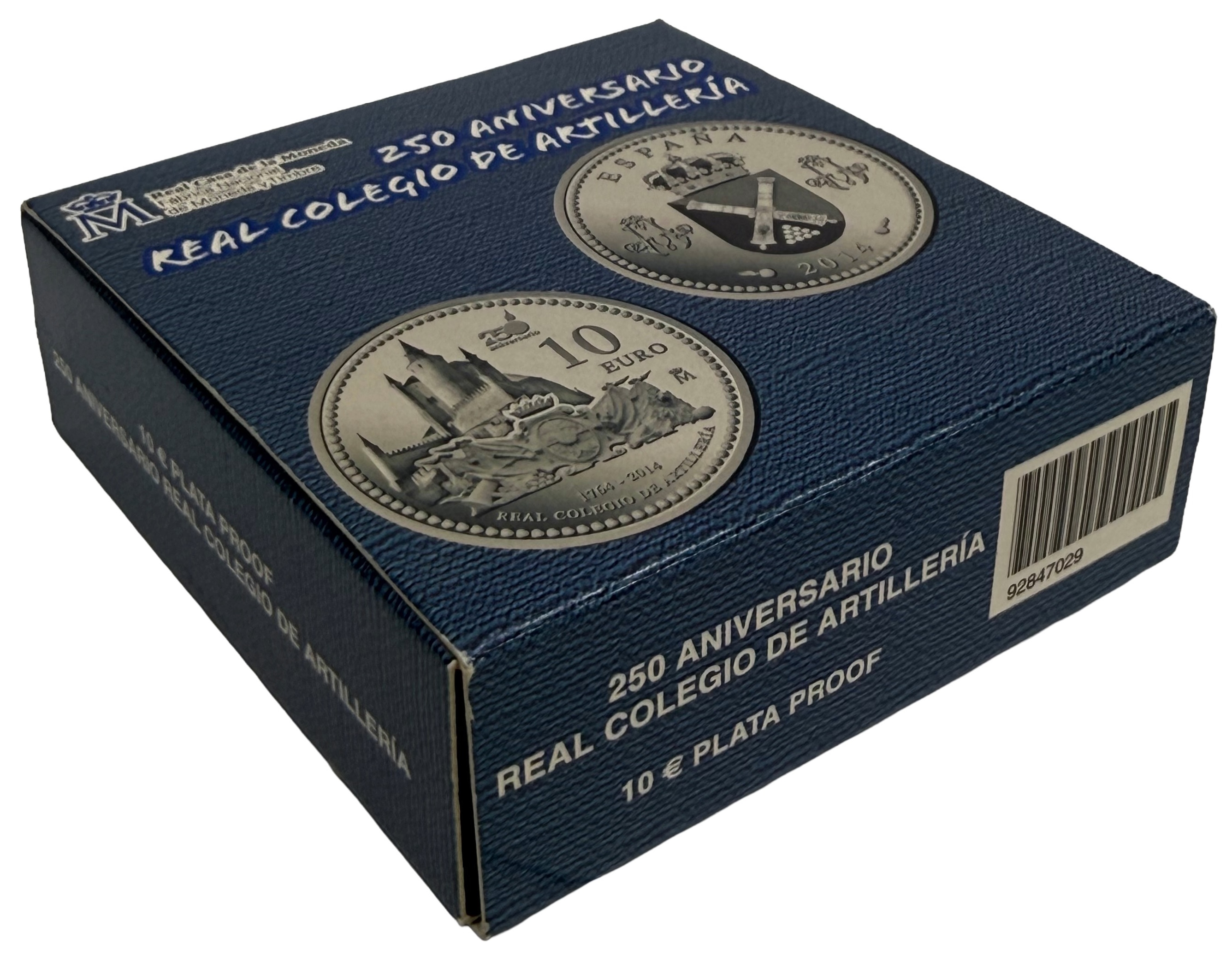 10 евро 2014 года Испания «250 лет Королевской артиллерийской школе» — Фото №4