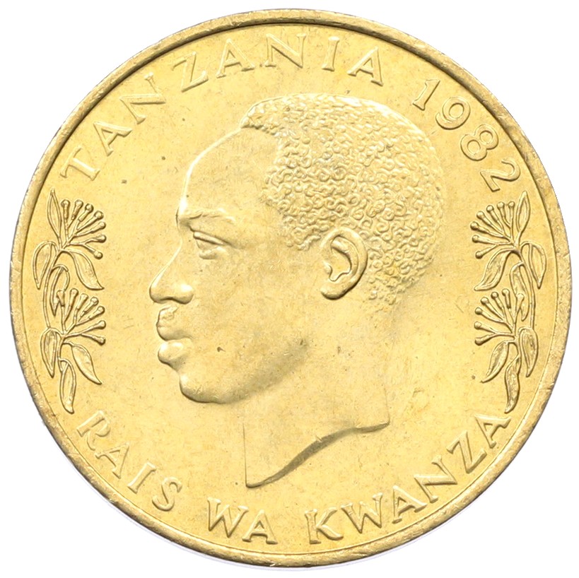 20 центов 1982 года Танзания — Фото №2