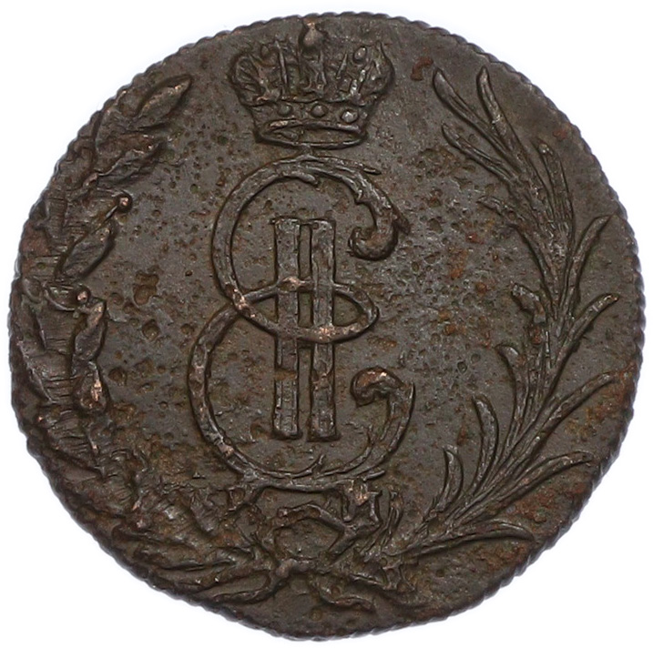 Денга 1774 года КМ Российская Империя (Екатерина II) «Сибирская монета» — Фото №2