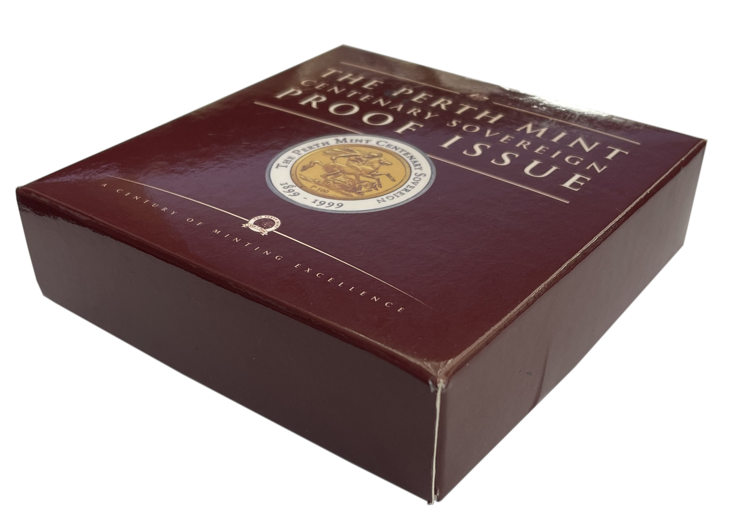 100 долларов 1999 года Австралия «100 лет монетному двору города Перт» — Фото №4