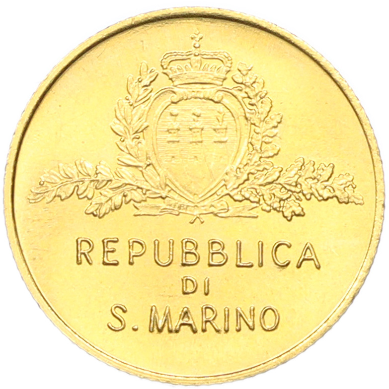 1 скудо 1981 года Сан-Марино — Фото №2