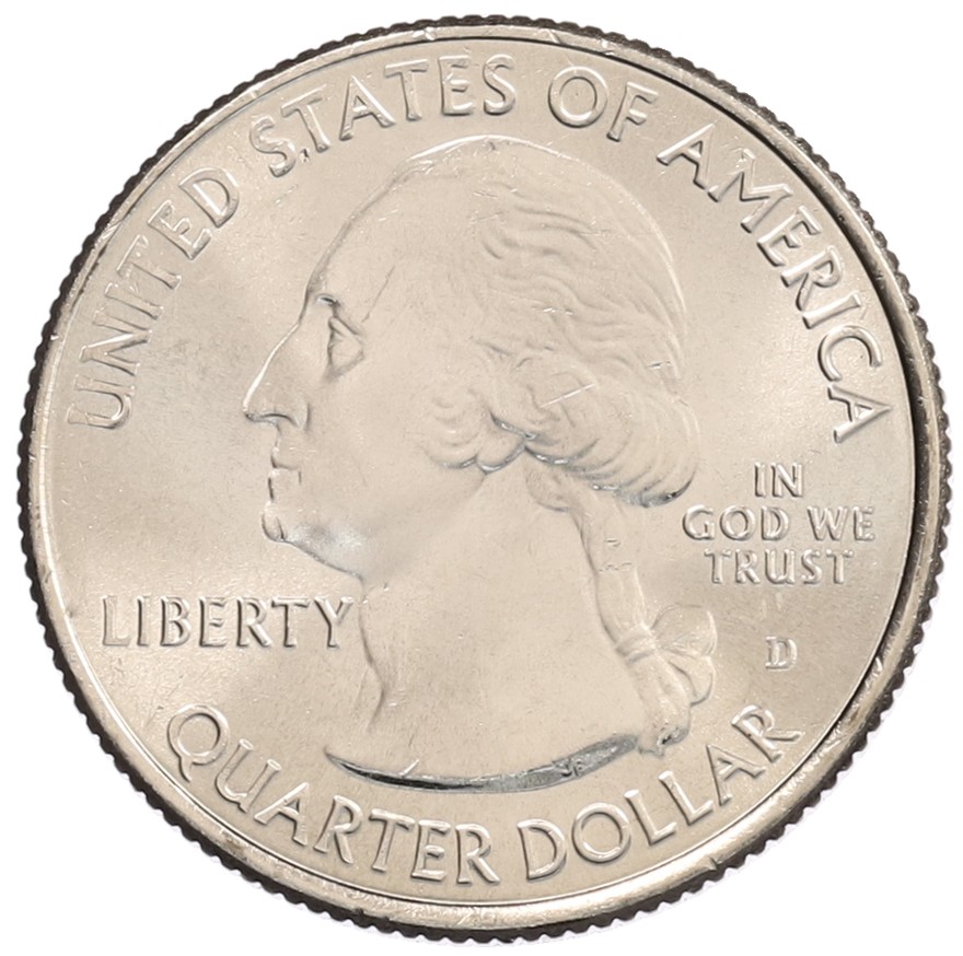 1/4 доллара (25 центов) 2014 года D США «Национальные парки — №23 Национальный парк Арки» — Фото №2