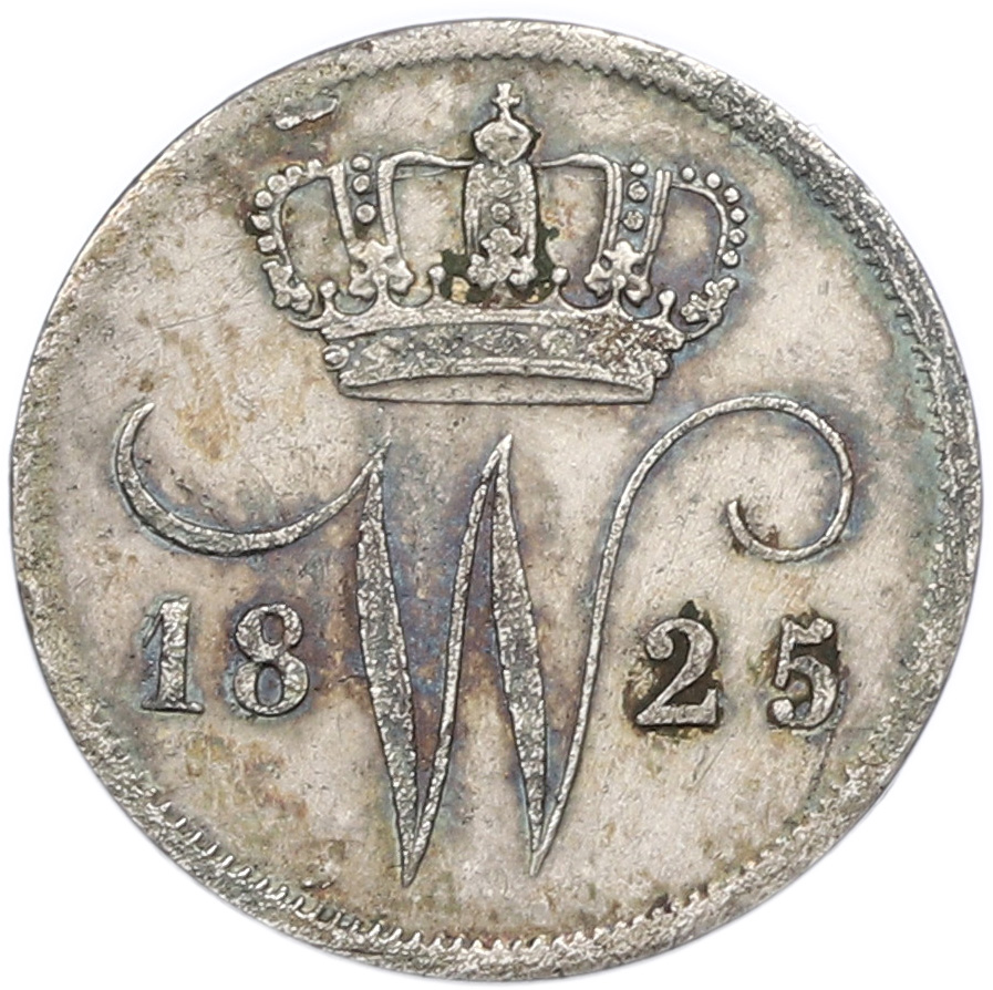 10 центов 1825 года Нидерланды — Фото №1