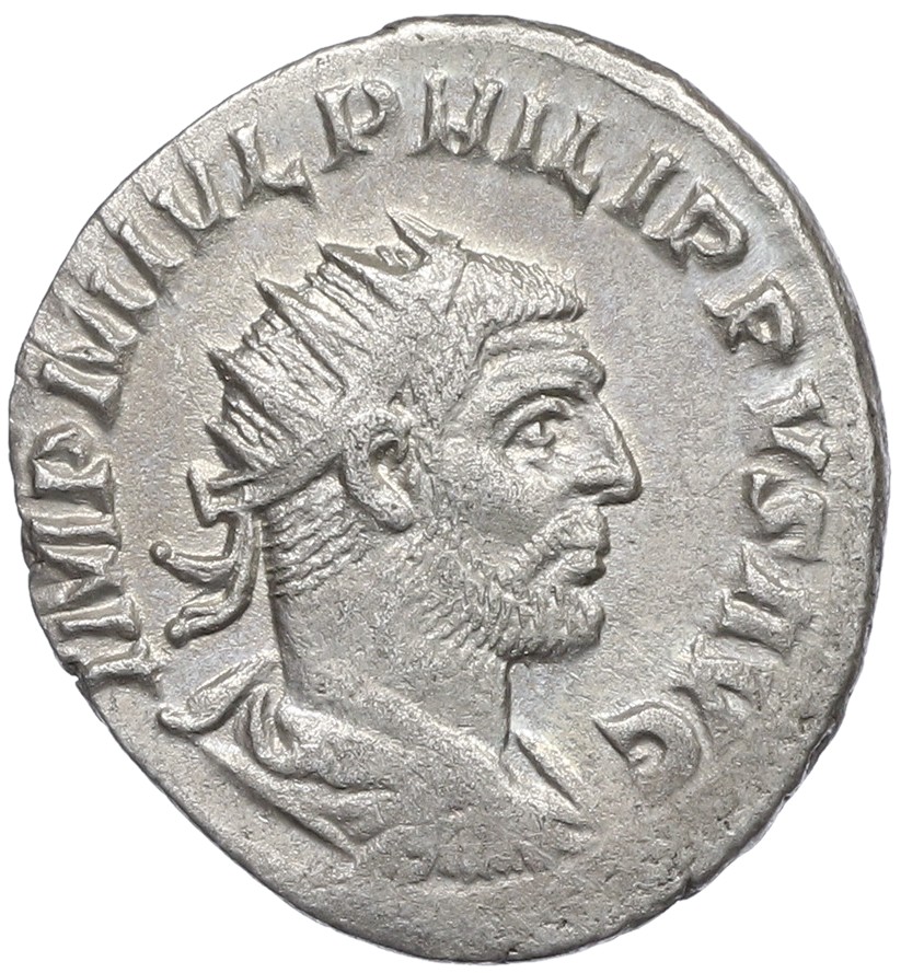 Антониниан 244-249 года Римская Империя — Филипп I Араб — Фото №1