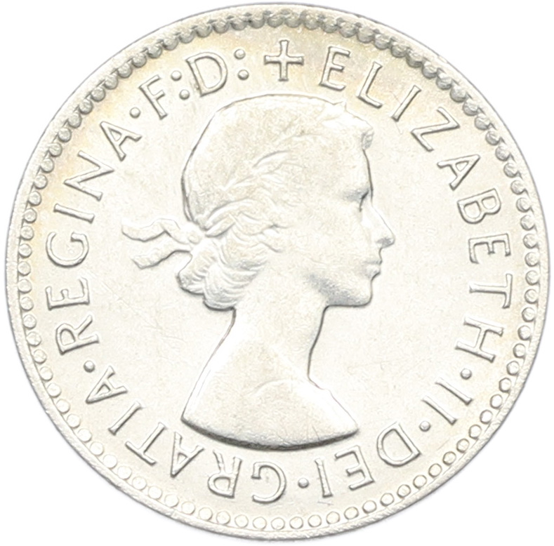 3 пенса 1959 года Австралия — Фото №2