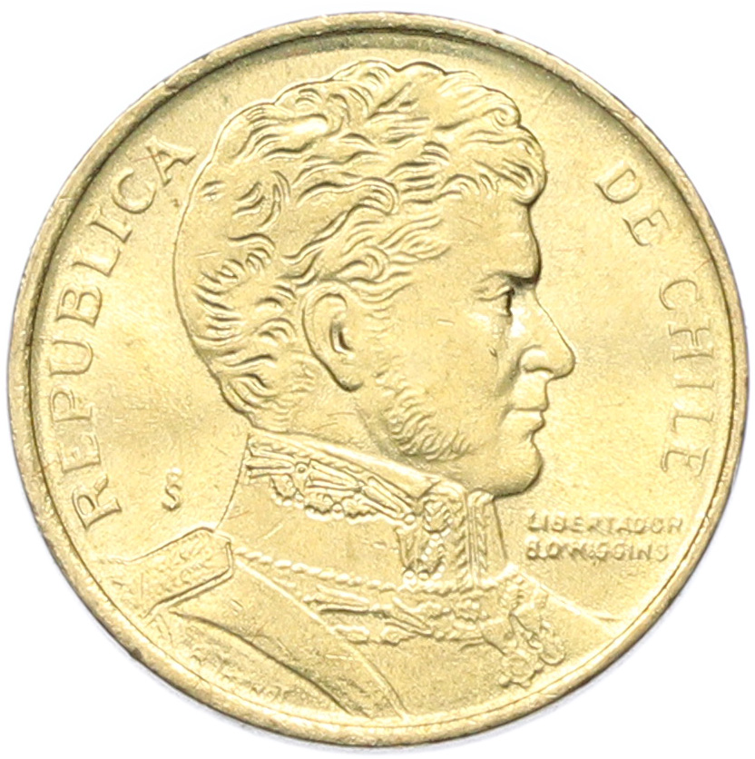 1 песо 1990 года Чили — Фото №2