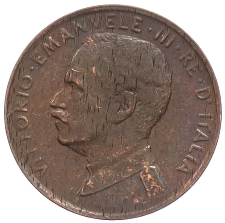 1 чентезимо 1915 года Италия — Фото №2