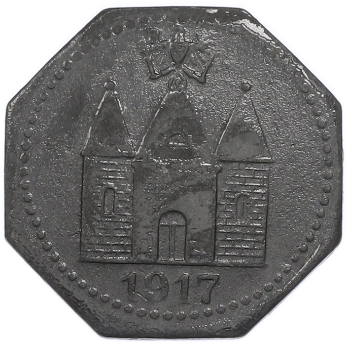 10 пфеннигов 1917 года Германия — община Виттенберге (Нотгельд) — Фото №1