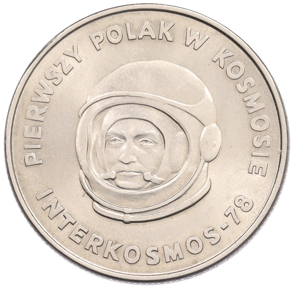 20 злотых 1978 года Польша «Первый польский космонавт» — Фото №1