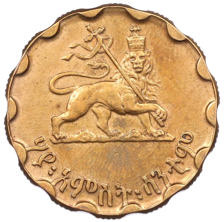 25 сантимов 1944 года Эфиопия — Фото №1