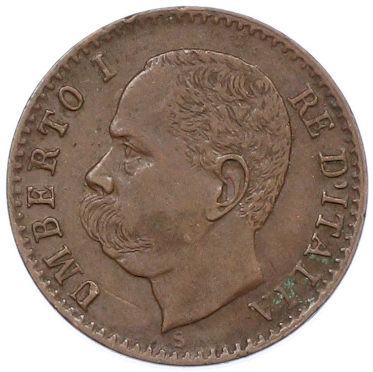 1 чентезимо 1895 года Италия — Фото №2