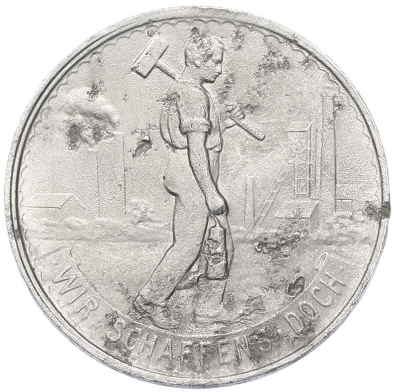 50 пфеннигов 1920 года Германия — город Ваттеншайд (Нотгельд) — Фото №1