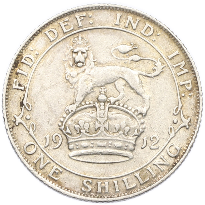 1 шиллинг 1912 года Великобритания (Георг V) — Фото №1