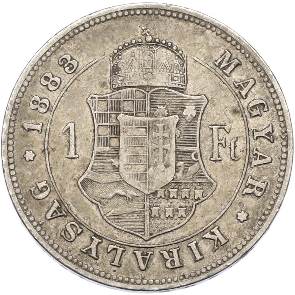 1 форинт 1883 года Венгрия — Фото №1