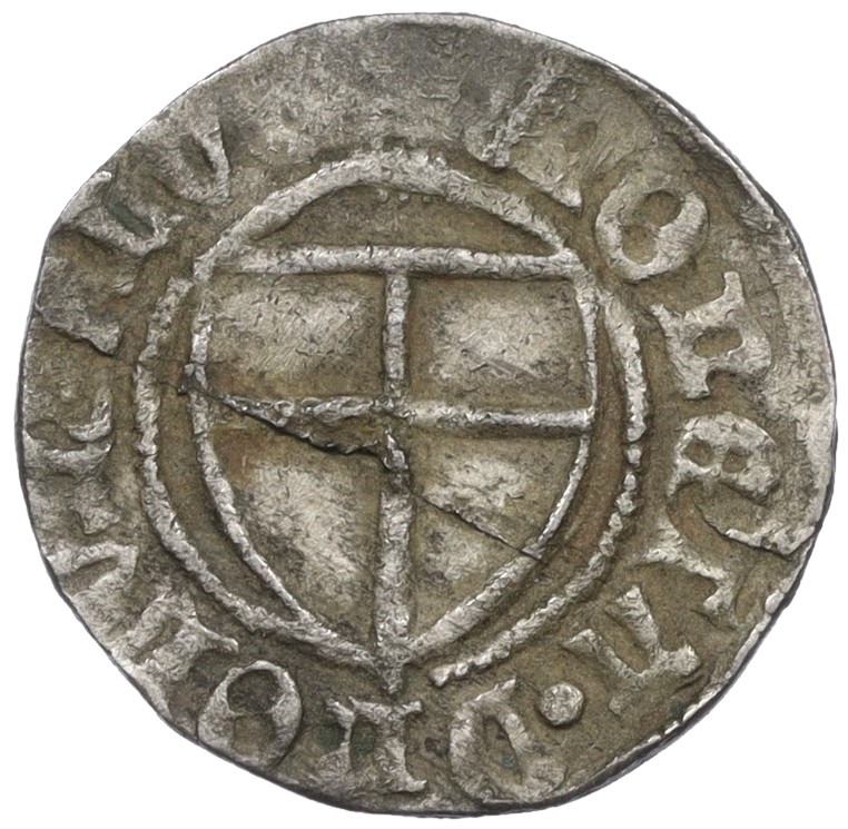 1 шиллинг 1410-1413 года Тевтонский орден (Генрих фон Плауэн) — Фото №1