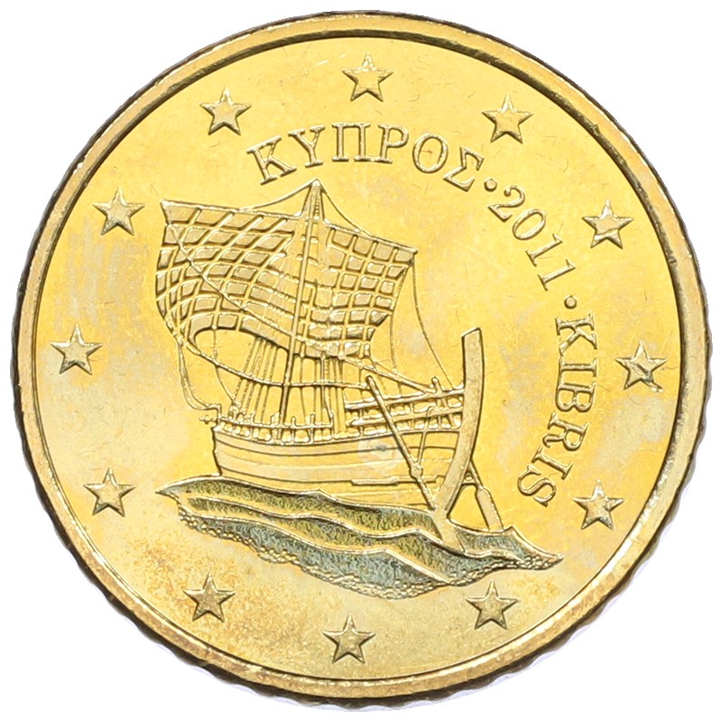 50 евроцентов 2011 года Кипр — Фото №1