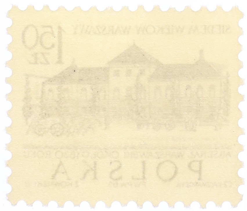 Почтовая марка 1.50 злотых 1965 года Польша — Фото №2