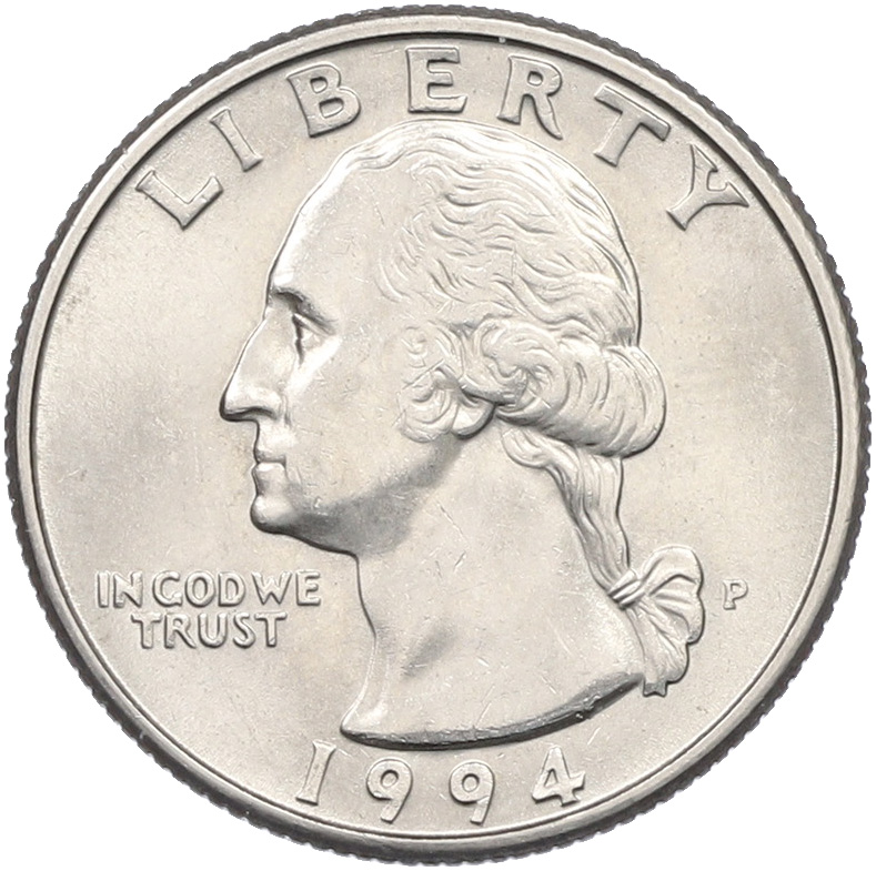 1/4 доллара (25 центов) 1994 года P США — Фото №1