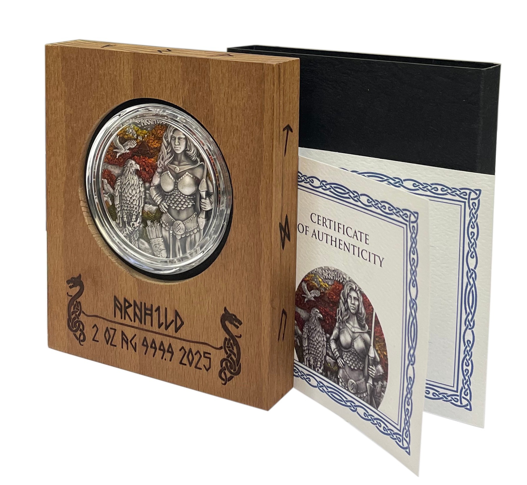 10 марок 2025 года Германия «Валькирия — Арнхильд» (Цветное покрытие) — Фото №4
