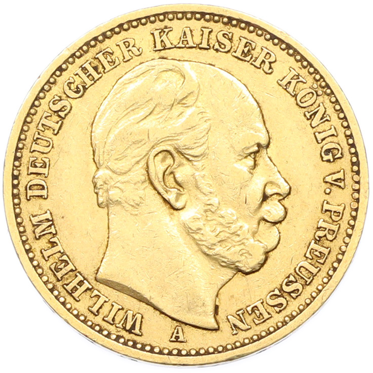 20 марок 1883 года A Германия (Пруссия) — Фото №1
