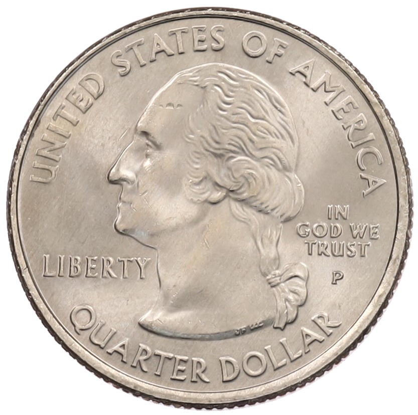 1/4 доллара (25 центов) 2007 года P США «Штаты и территории — Вашингтон» — Фото №2