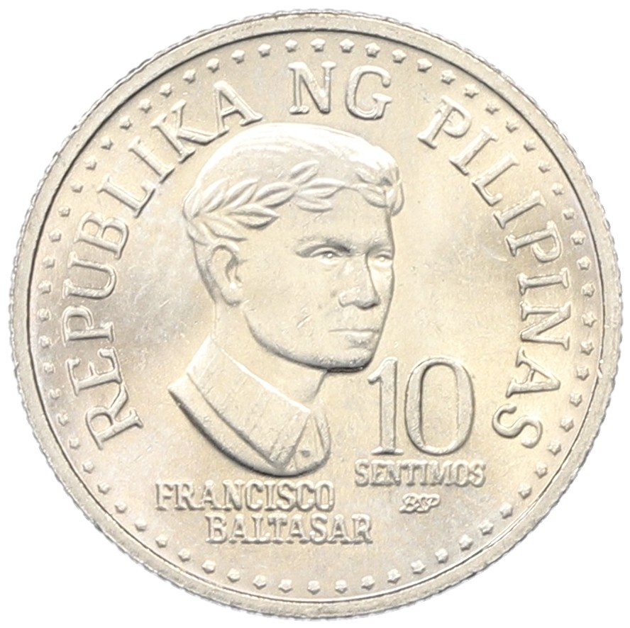 10 сентимо 1982 года Филиппины — Фото №1