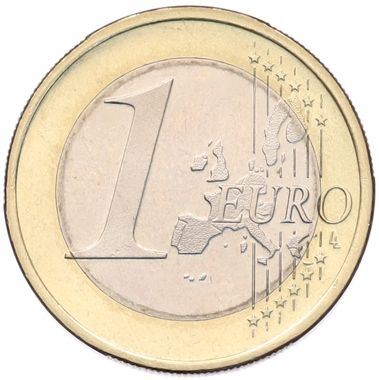 1 евро 2002 года A Германия — Фото №2