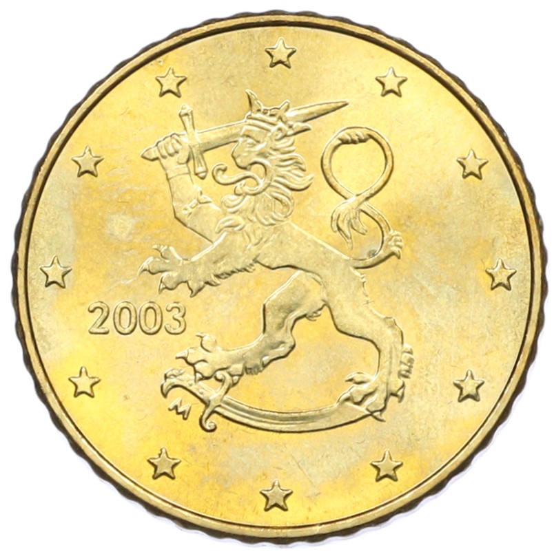 50 евроцентов 2003 года Финляндия — Фото №1
