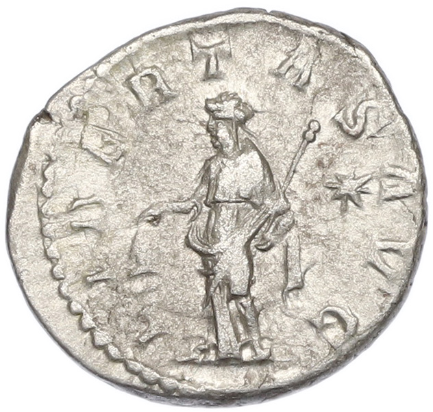 Денарий 218-222 года Римская Империя — Гелиогабал — Фото №2
