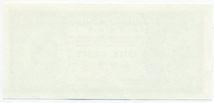 1 цент 1971 года Гонконг — Фото №2