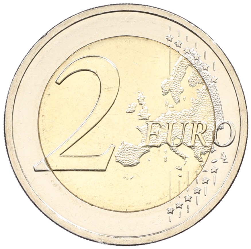 2 евро 2025 года G Германия «35 лет объединению Германии» — Фото №2