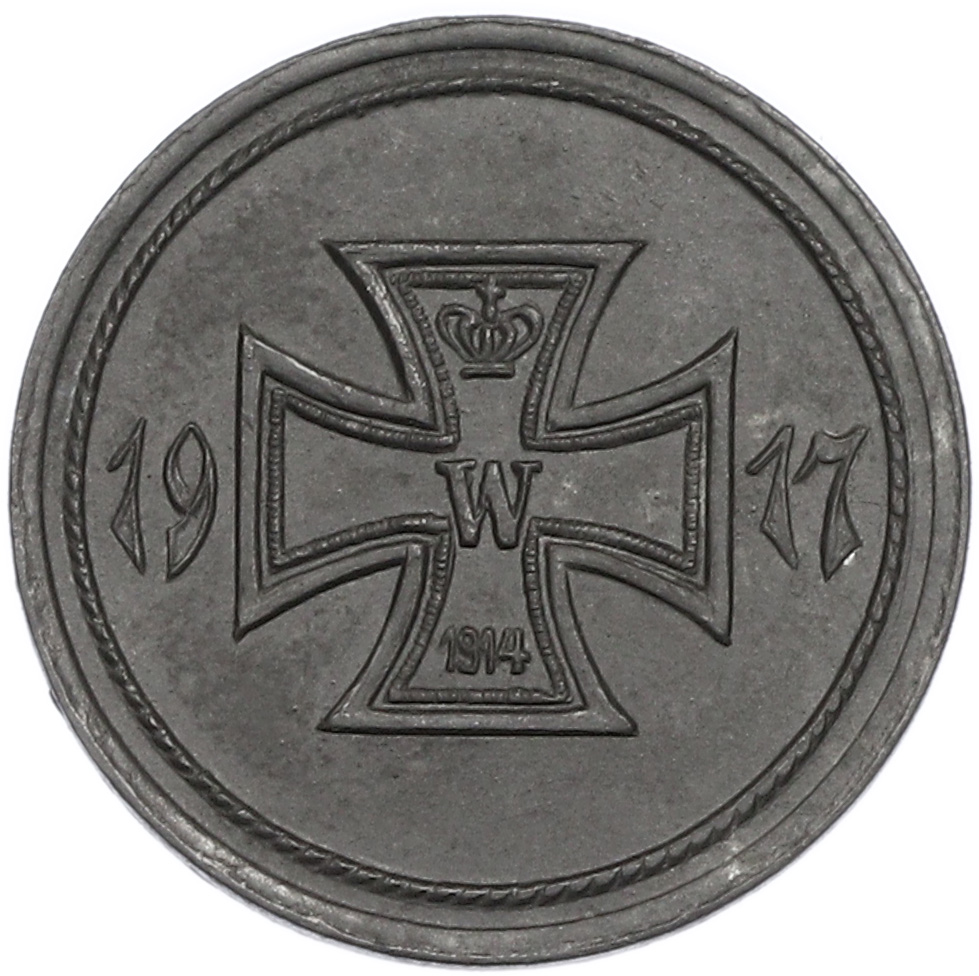 10 пфеннигов 1917 года Германия — район Кюнцельзау (Нотгельд) — Фото №1