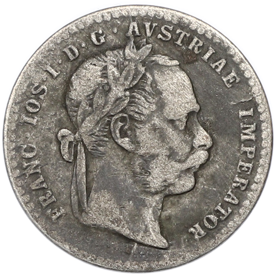 10 крейцеров 1872 года Австрия — Фото №2